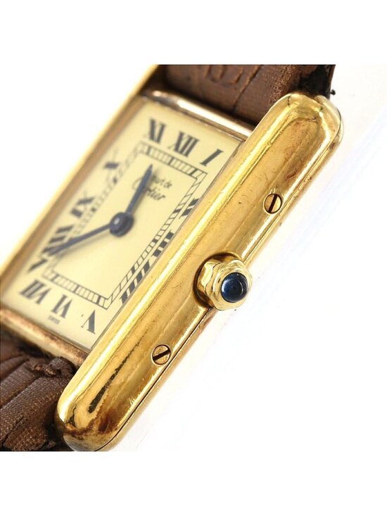 Cartier Must Tank SM Quartz Watch main image 6